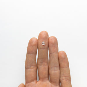 0.40ct 6.67x4.17x1.81mm SI1 G Pear Rosecut 🇨🇦 21360-01