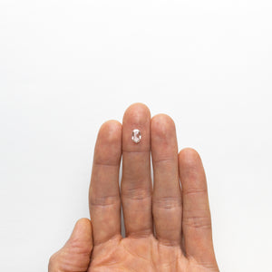 0.42ct 7.86x5.31x1.10mm VVS H Oval Rosecut 🇨🇦 21363-01