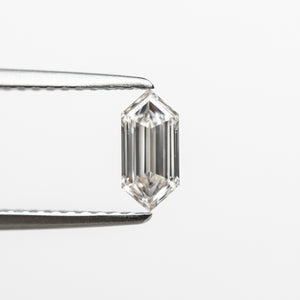 0.45ct 7.10x3.36x2.09mm VS1 J-K Hexagon Step Cut 🇨🇦 21386-01