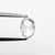 0.70ct 7.12x4.63x2.04mm SI2 H Oval Rosecut 🇨🇦 21394-01
