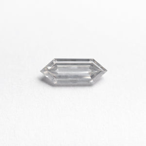 0.42ct 8.13x2.94x1.83mm I1 Fancy Grey (O-P) Hexagon Step Cut 🇨🇦 21472-01