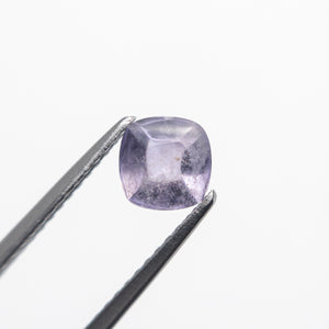 0.90ct 5.25x5.20x3.33mm Cushion Sugarloaf Cabochon Cut Sapphire 21560-01