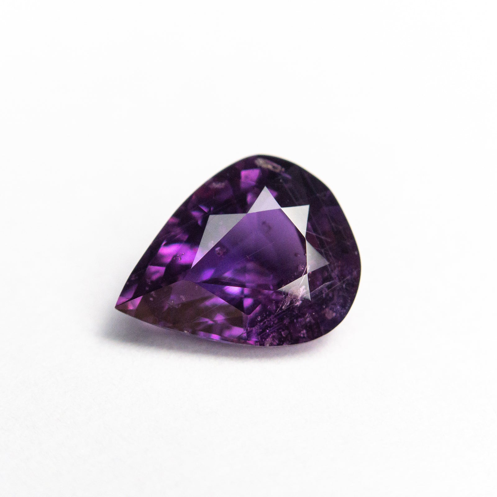 1.41ct 8.37x6.61x3.64mm Pear Brilliant Cut Sapphire 21568-01