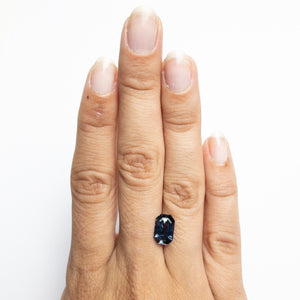 2.84ct 10.09x6.78x4.24mm Cut Corner Rectangle Step Cut Sapphire 21576-01
