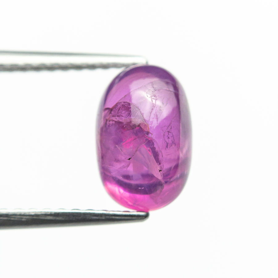 3.01ct 9.17x6.00x5.16mm Oval Cabochon Cut Sapphire 21579-01