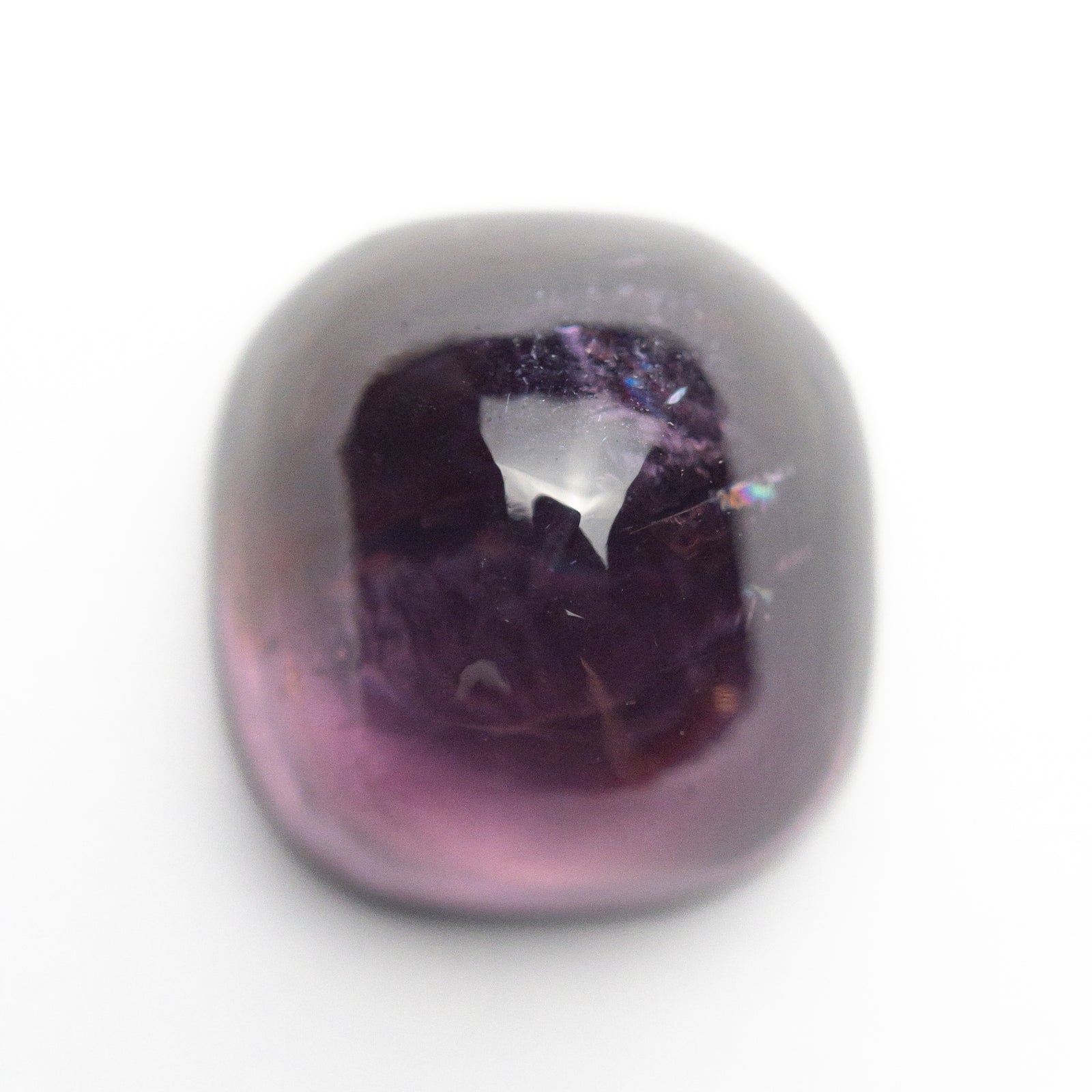 10.36ct 11.72x11.11x7.62mm Cushion Cabochon Cut Sapphire 21585-01