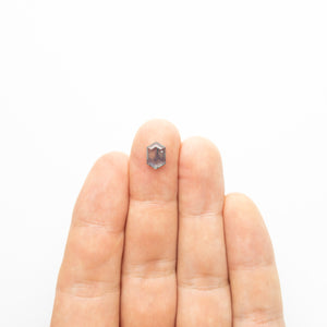 1.38ct 9.11x6.26x1.92mm Hexagon Portrait Cut Sapphire 21590-01