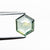 1.40ct 8.29x7.02x2.34mm Hexagon Double Cut Sapphire 21592-06