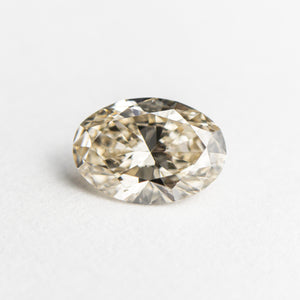 1.01ct 8.01x5.73x3.36mm GIA VS2 Champagne Oval Brilliant 21594-01