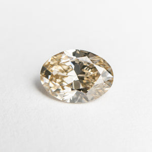 1.00ct 7.59x5.64x3.55mm GIA VS1 Champagne Oval Brilliant 21599-01