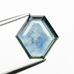 3.17ct 10.00x10.08x3.23mm Hexagon Portrait Cut Sapphire 21603-25