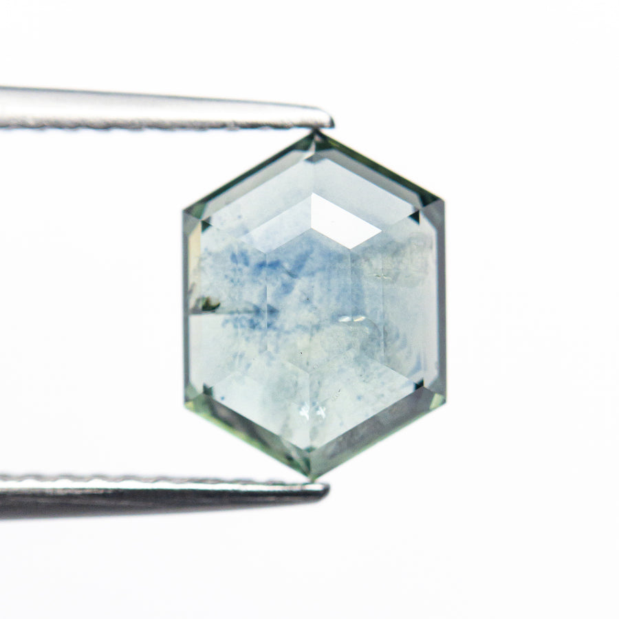 2.50ct 9.24x6.95x3.65mm Hexagon Rosecut Sapphire 21603-28
