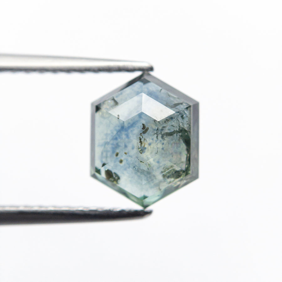2.06ct 8.30x6.58x3.49mm Hexagon Rosecut Sapphire 21603-37