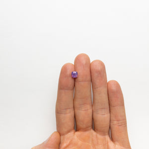 1.35ct 6.37x6.11x3.69mm Cushion Brilliant Sapphire 21627-01