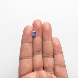 1.28ct 6.32x5.52x3.58mm Cut Corner Rectangle Step Cut Sapphire 21641-01
