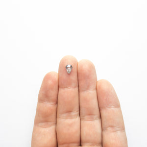 0.91ct 7.37x6.00x2.57mm Coffin Rosecut 21878-06