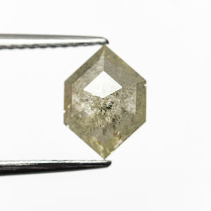 1.27ct 9.09x6.47x2.84mm Hexagon Rosecut 21879-06