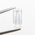 1.04ct 8.92x3.85x2.96mm Fancy White Cut Corner Rectangle Step Cut 21895-02