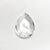 1.01ct 8.82x6.86x1.80mm SI1+ F Pear Rosecut 21940-01