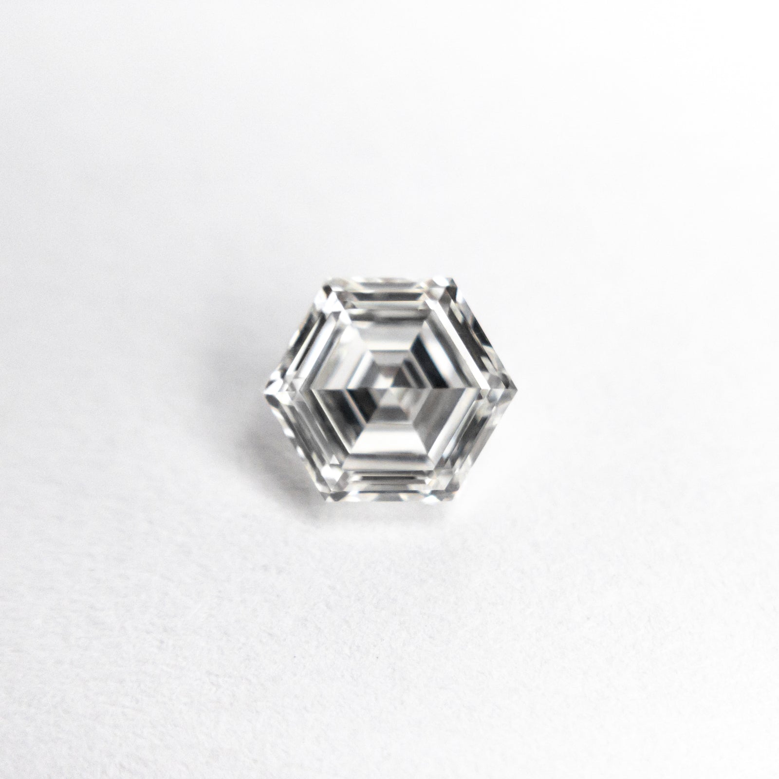 0.71ct 6.03x5.21x2.95mm GIA VVS1 H Hexagon Step Cut 21963-01
