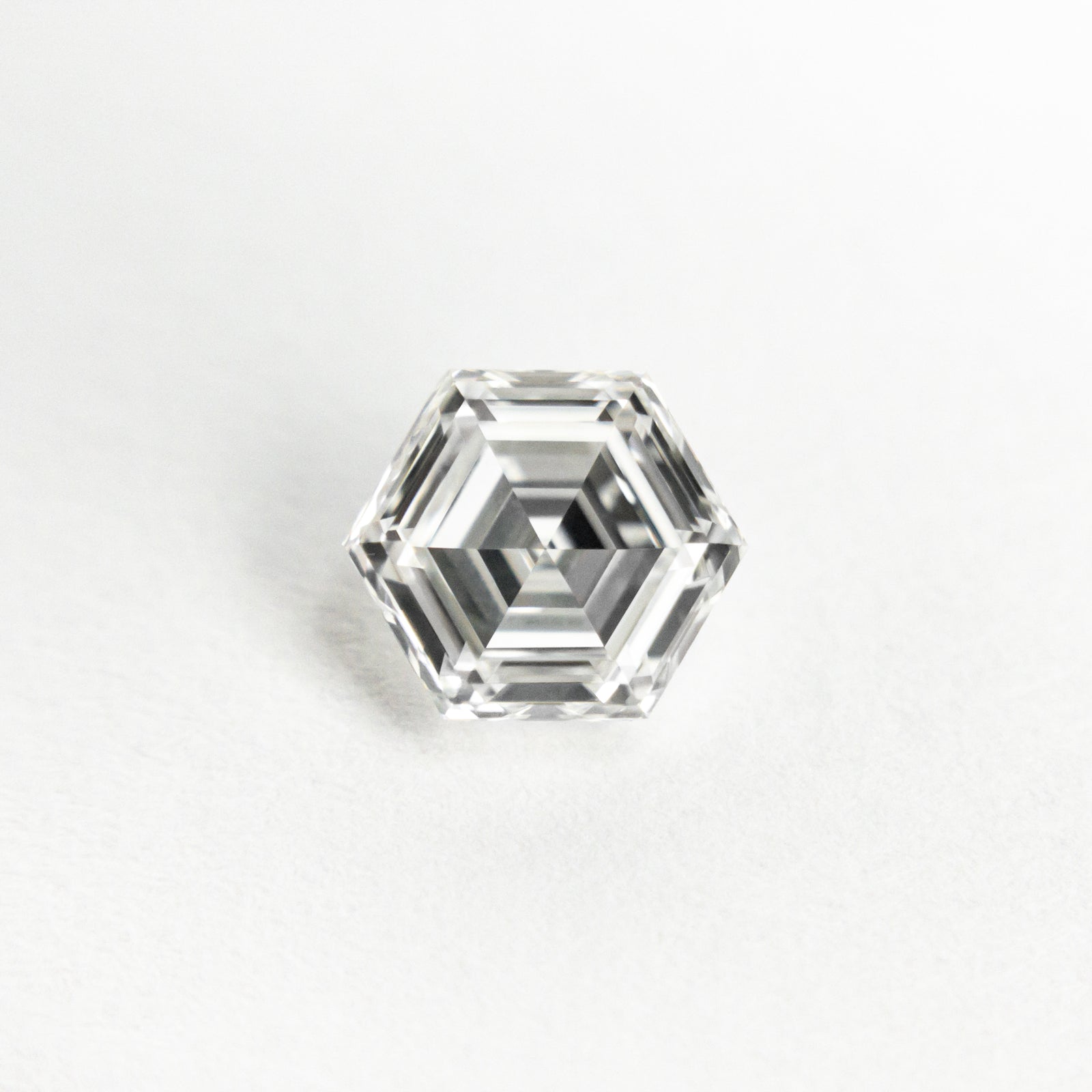 1.02ct 6.74x5.84x3.45mm GIA VVS2 H Hexagon Step Cut 21967-01