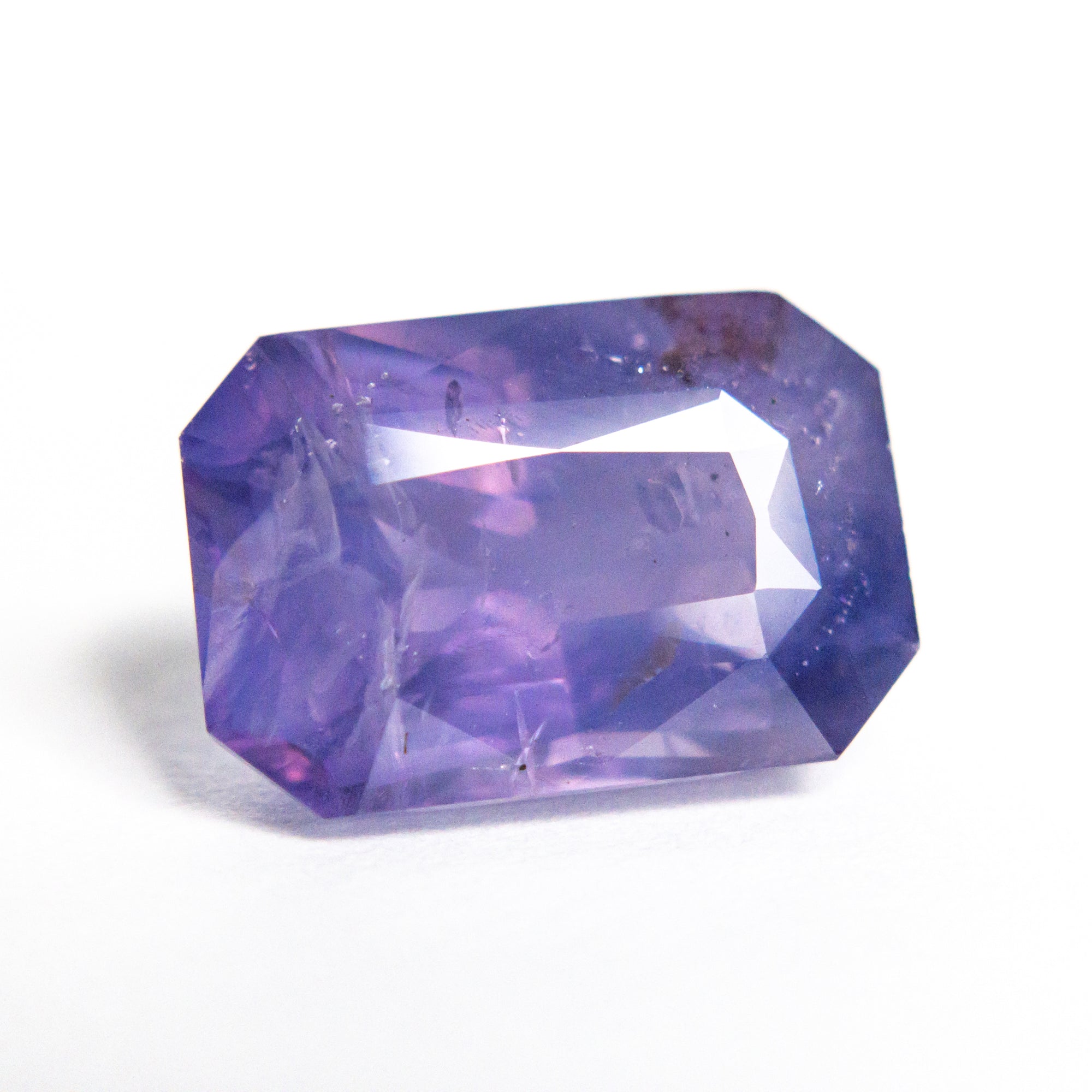 6.49ct 12.12x8.29x6.36mm Cut Corner Rectangle Brilliant Sapphire 22054-01