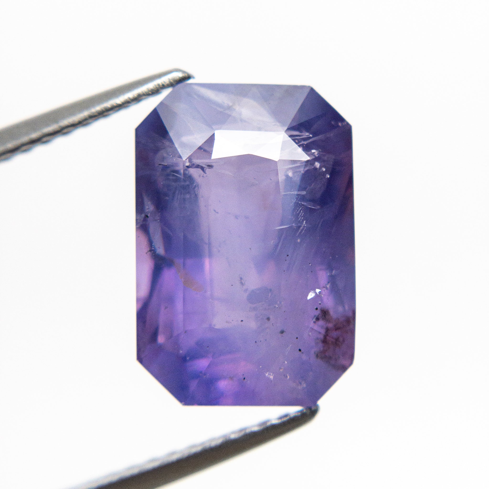 6.49ct 12.12x8.29x6.36mm Cut Corner Rectangle Brilliant Sapphire 22054 ...