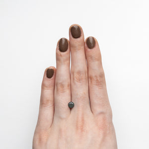 0.61ct 5.29x5.28x3.14mm Round Brilliant Sapphire 22099-06