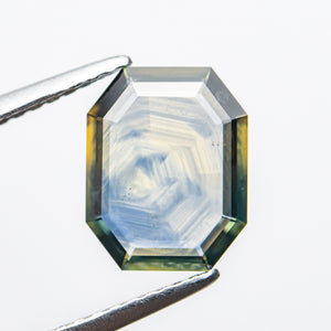 1.72ct 9.48x7.50x1.75mm Cut Corner Rectangle Portrait Cut Sapphire 22129-01