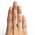 1.35ct 7.84x6.03x3.66mm Oval Brilliant Sapphire 22169-01