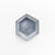 2.33ct 9.24x8.04x2.90mm Hexagon Slab Sapphire 22221-02