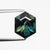 3.02ct 10.41x8.08x5.12mm Hexagon Step Cut Sapphire 22312-03