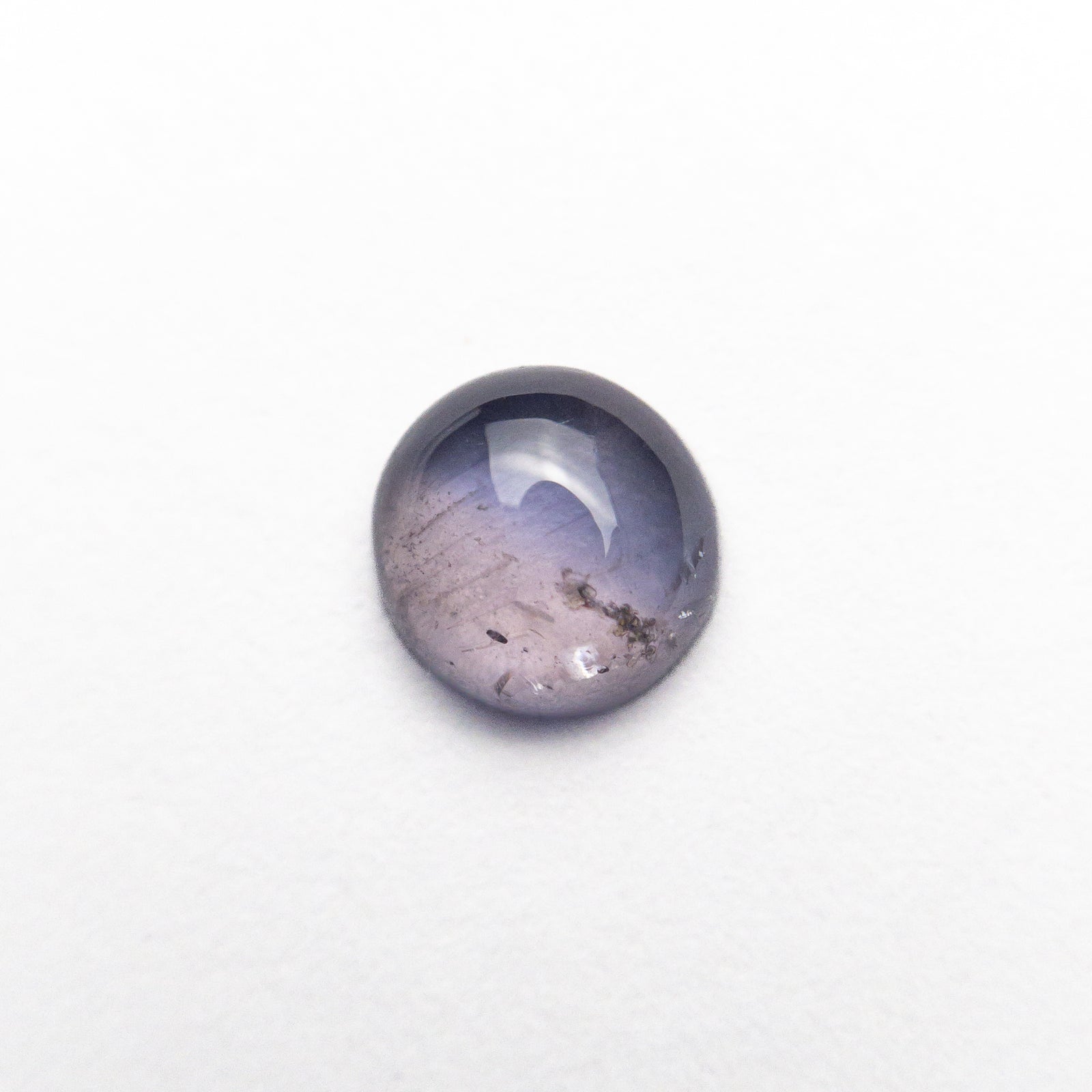 0.70ct 5.23x5.05x2.38mm Round Cabochon Cut Sapphire 22317-01