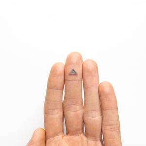 0.68ct 7.00x5.15x2.86mm Triangle Rosecut 22339-26