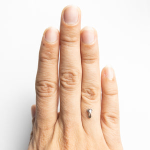 0.45ct 6.55x3.88x2.30mm Penis Rosecut 22348-13