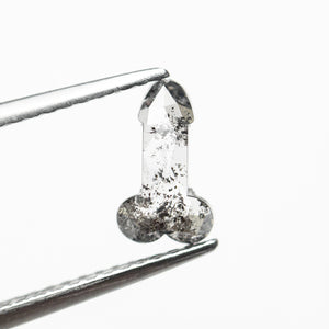 0.65ct 8.36x4.94x2.58mm Penis Rosecut 22348-28