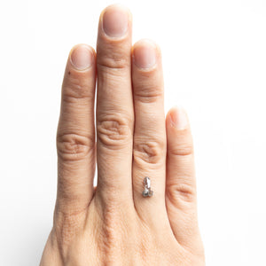 0.65ct 8.36x4.94x2.58mm Penis Rosecut 22348-28