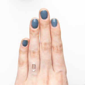 0.68ct 9.84x3.89x1.53mm SI1 F Oval Portrait Cut 22357-02