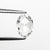 0.80ct 7.89x5.40x2.22mm SI1 E Oval Rosecut 22358-01