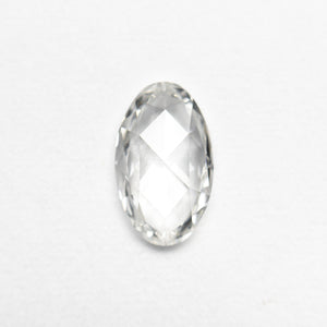 0.63ct 8.21x4.93x1.86mm SI2 F Oval Rosecut 22358-02