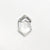 0.50ct 7.05x4.37x1.77mm I1 F Hexagon Rosecut 22358-08