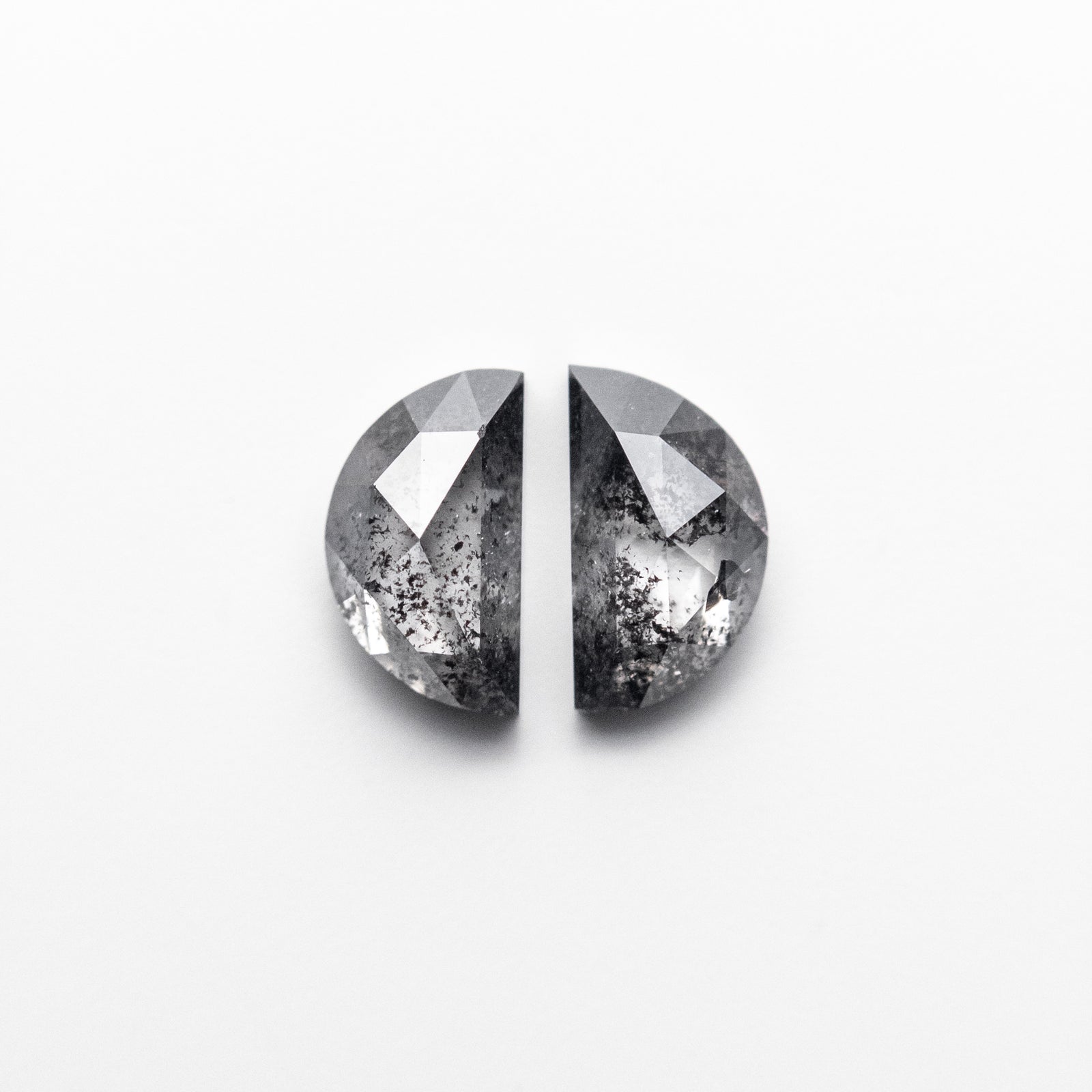 0.60cttw 2pc 5.15x2.93x2.08mm 5.19x2.92x1.86mm Half Moon Rosecut Matching Pair 22381-07