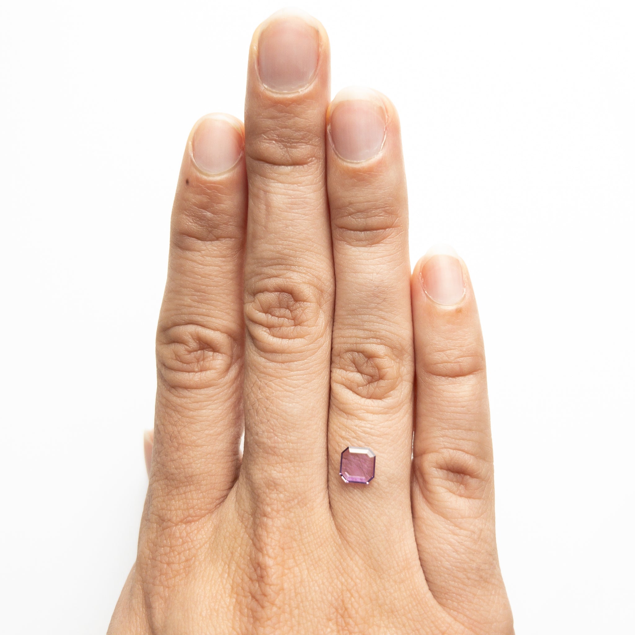 0.54ct 5.95x5.93x1.07mm Cut Corner Rectangle Portrait Cut Sapphire 22406-01