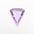 0.66ct 8.48x7.44x1.44mm Shield Portrait Cut Sapphire 22410-01