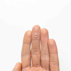 0.82ct 6.74x6.75x1.30mm Cut Corner Square Portrait Cut Sapphire 22425-01