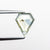 1.36ct 9.08x7.23x 2.51mm Shield Rosecut Sapphire 22434-08