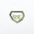 0.86ct 7.83x5.68x1.94mm Shield Rosecut Sapphire 22434-28