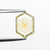 1.81ct 9.54x6.67x2.36mm Hexagon Rosecut Sapphire 22434-31