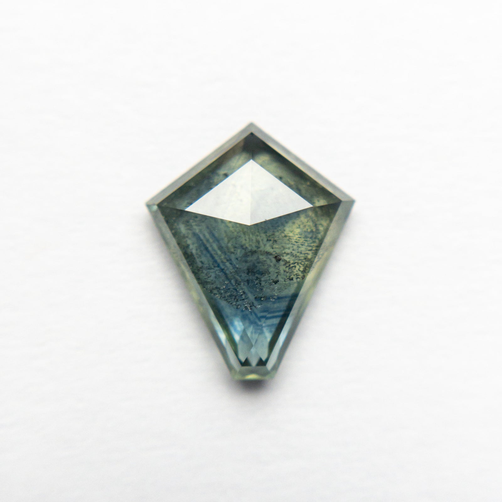 1.63ct 9.54x7.80x2.85mm Kite Rosecut Sapphire 22434-36