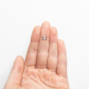 0.63ct 7.41x4.67x1.80mm Trapezoid Rosecut Sapphire 22434-54